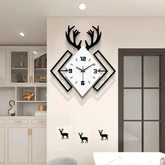Markhor Wooden wall clock