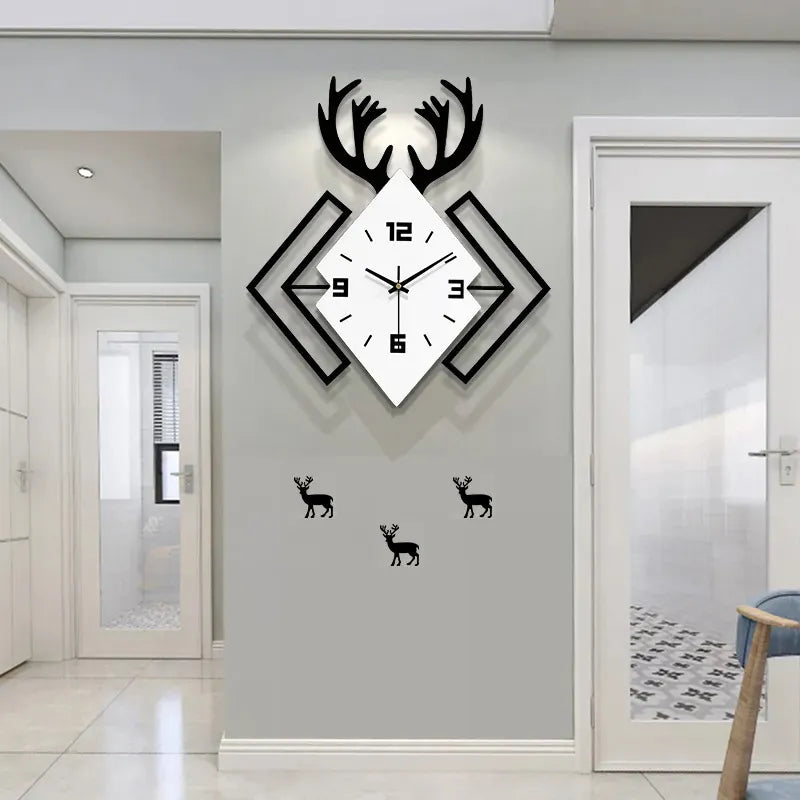 Markhor Wooden wall clock
