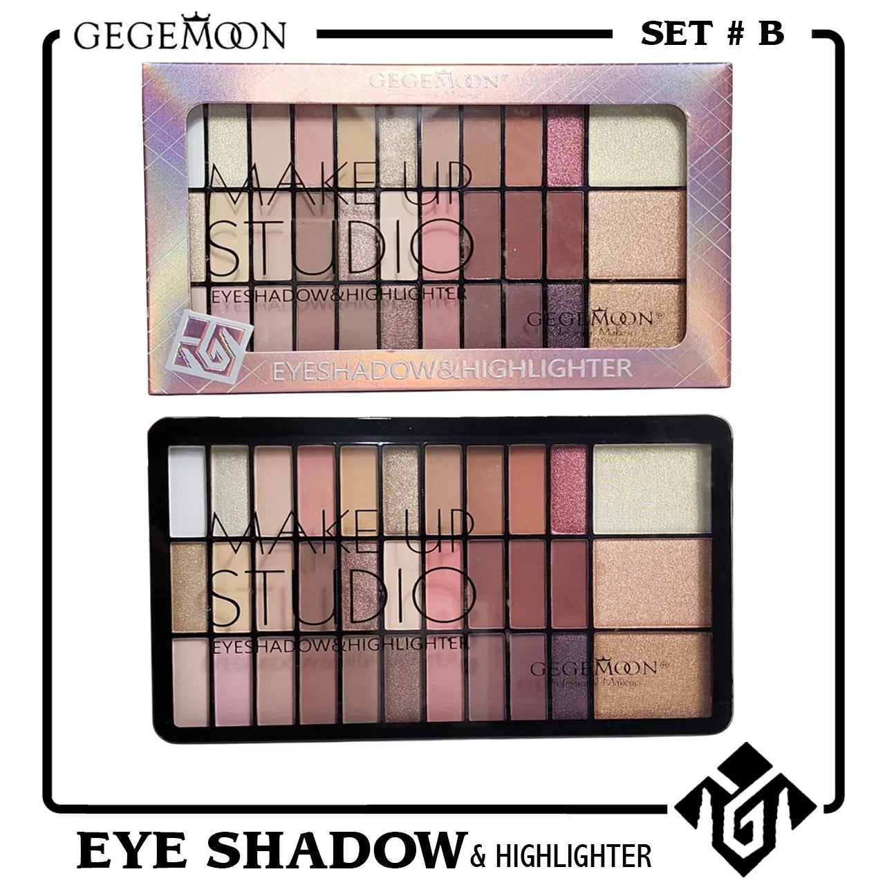 GEGEMOON 33 Colors Professional Makeup