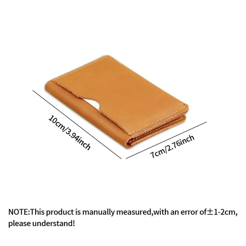 Handmade Leather Pocket Wallet