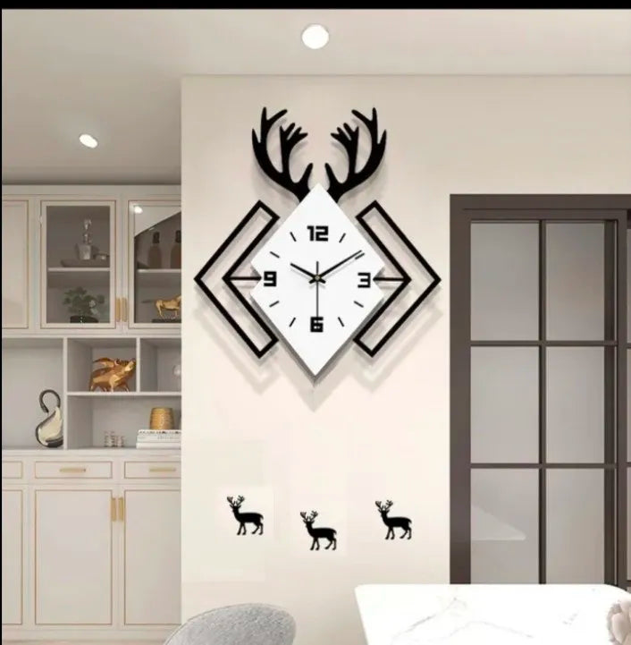 Markhor Wooden wall clock