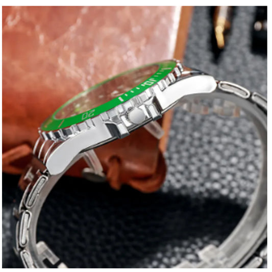 Ghost Water Watches Stainless Steel Mesh Strap Quartz Watch -